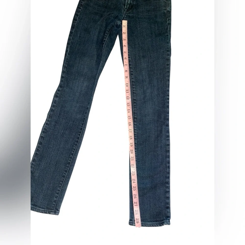 J. Crew Toothpick Dark Blue Skinny Jeans Size 26
